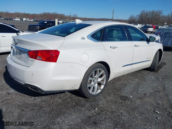 2015 Chevrolet Impala LTZ with VIN 1G1165S39FU137522, listed as a IAAI auction lot 41849649 with 109,606 mi miles. Bid and sale history available at carsss.com. Image 4.