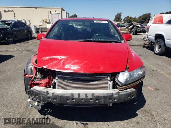 2008 Honda Civic Cpe EX with VIN 2HGFG12848H557615, listed as a Copart auction lot 70047284 with 137,461 mi miles and Salvage Title. Bid and sale history available at carsss.com. Image 5.