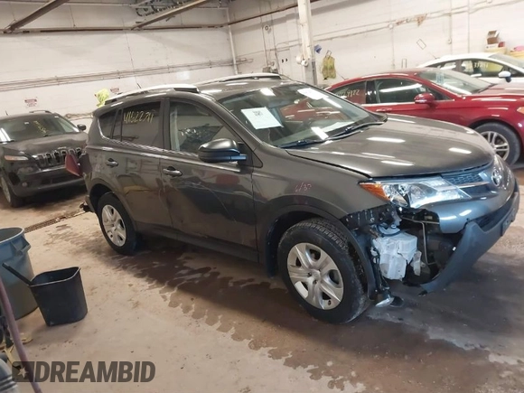 2015 Toyota RAV4 LE with VIN JTMBFREV4FJ045901, listed as a IAAI auction lot 41622711 with 74,505 mi miles. Bid and sale history available at carsss.com. Image 1.