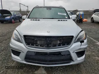 2015 Mercedes-Benz M 63 AMG with VIN 4JGDA7EB7FA504173, listed as a Copart auction lot 47596605 with 114,001 mi miles and Salvage Title. Bid and sale history available at carsss.com. Image 5.