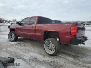 2016 Chevrolet Silverado 1500 LT with VIN 1GCVKREC1GZ230014, listed as a Copart auction lot 87101644 with 127,269 mi miles and Salvage Title. Bid and sale history available at carsss.com. Image 2.