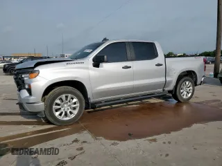 2022 Chevrolet Silverado 1500 Custom with VIN 3GCPDBEK1NG604071, listed as a Copart auction lot 54061795 with 38,961 mi miles and Salvage Title. Bid and sale history available at carsss.com. Image 1.