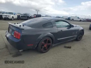 2008 Ford Mustang Deluxe with VIN 1ZVHT80N785203242, listed as a Copart auction lot 50625455 with 168,347 mi miles and Salvage Title. Bid and sale history available at carsss.com. Image 3.