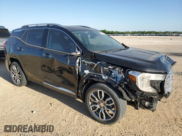 2022 GMC Terrain Denali with VIN 3GKALXEV9NL246326, listed as a Copart auction lot 52284835 with 15,626 mi miles and Clean title. Bid and sale history available at DreamBid. Image 4.