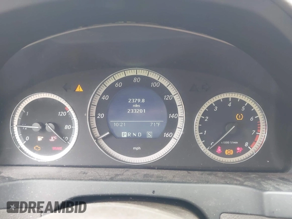 2009 Mercedes-Benz C 300 Sport with VIN WDDGF54X89R048281, listed as a IAAI auction lot 42366747 with 233,201 mi miles and . Bid and sale history available at DreamBid. Image 7.