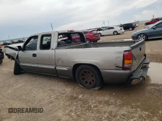 1999 GMC New Sierra 1500 SLE with VIN 2GTEC19T4X1519566, listed as a Copart auction lot 54897245 with 267,552 mi miles and Salvage Title. Bid and sale history available at carsss.com. Image 2.