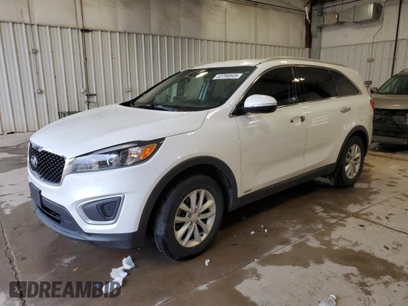 2017 Kia Sorento LX with VIN 5XYPGDA39HG324998, listed as a Copart auction lot 53799545 with 0 mi miles and Clean Title. Bid and sale history available at carsss.com. Image 1.