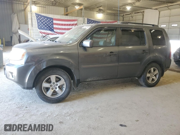 2011 Honda Pilot EX with VIN 5FNYF4H49BB106662, listed as a Copart auction lot 48702105 with 231,697 mi miles and Salvage Title. Bid and sale history available at DreamBid. Image 1.