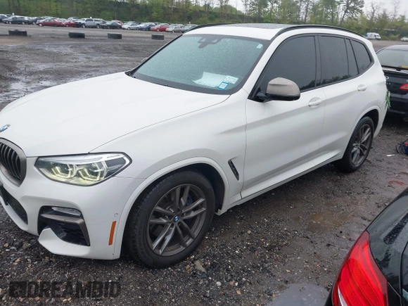 2019 BMW X3 M40i with VIN 5UXTS3C58K0Z04969, listed as a IAAI auction lot 42192974 with 79,621 mi miles and . Bid and sale history available at DreamBid. Image 18.