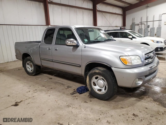 2006 Toyota Tundra SR5 with VIN 5TBRT34106S474659, listed as a Copart auction lot 45005935 with 110,648 mi miles and Salvage Title. Bid and sale history available at carsss.com. Image 4.