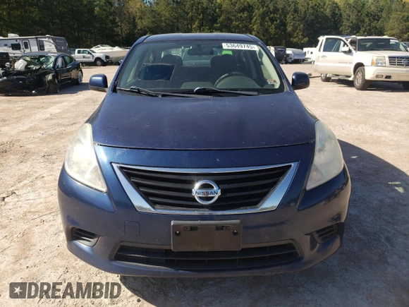 2014 Nissan Versa SV with VIN 3N1CN7APXEK439079, listed as a Copart auction lot 53649745 with 165,442 mi miles and Clean Title. Bid and sale history available at carsss.com. Image 5.