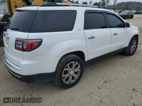 2016 GMC Acadia SLT with VIN 1GKKRRKD7GJ333128, listed as a Copart auction lot 47229555 with 143,688 mi miles and Salvage Title. Bid and sale history available at carsss.com. Image 3.