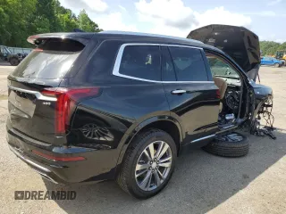 2024 Cadillac XT6 Premium Luxury with VIN 1GYKPFRSXRZ753789, listed as a Copart auction lot 60132945 with Not provided miles and Salvage title. Bid and sale history available at DreamBid. Image 3.