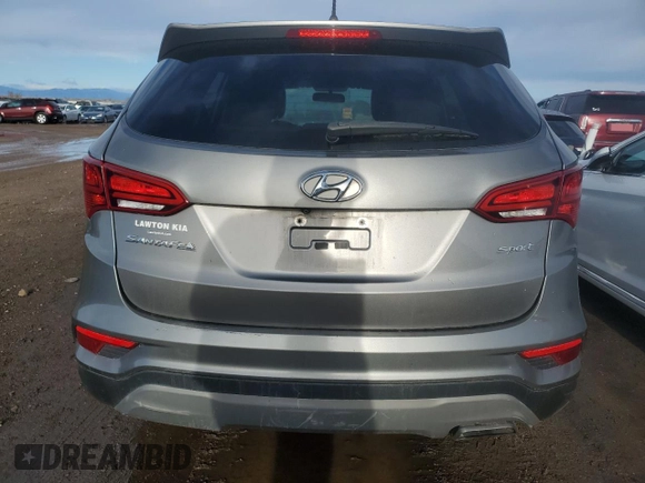 2018 Hyundai Santa Fe 2.4L with VIN 5XYZT3LB1JG551336, listed as a Copart auction lot 51064785 with 113,719 mi miles and Salvage title. Bid and sale history available at DreamBid. Image 6.