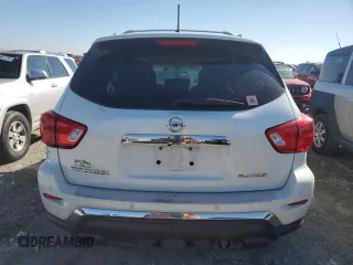2017 Nissan Pathfinder S with VIN 5N1DR2MN3HC639262, listed as a Copart auction lot 46462875 with 88,585 mi miles and Salvage Title. Bid and sale history available at DreamBid. Image 6.