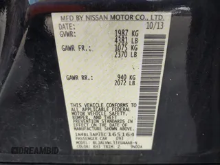 2014 Nissan Altima SL with VIN 1N4BL3AP7EC165164, listed as a IAAI auction lot 41159064 with 152,307 mi miles and . Bid and sale history available at DreamBid. Image 9.