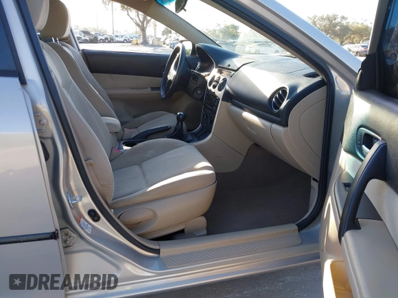 2007 Mazda 6 i Sport VE with VIN 1YVHP80C375M19832, listed as a IAAI auction lot 41309583 with 236,940 mi miles and . Bid and sale history available at carsss.com. Image 5.