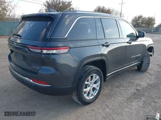2023 Jeep Grand Cherokee Limited with VIN 1C4RJHBG3PC543204, listed as a IAAI auction lot 41498273 with 62,176 mi miles. Bid and sale history available at carsss.com. Image 4.
