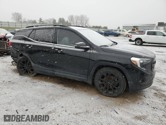 2019 GMC Terrain SLT with VIN 3GKALVEX1KL364713, listed as a Copart auction lot 85203964 with 138,134 mi miles and Salvage Title. Bid and sale history available at carsss.com. Image 4.