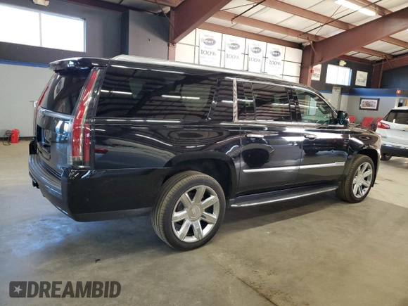 2019 Cadillac Escalade ESV Luxury z VIN 1GYS4HKJ5KR287667, wystawiony jako Copart lot #88670095 z przebiegiem 150 902 mil mil oraz Czysty tytuł • Clean title. Historia ofert i sprzedaży dostępna na DreamBid. Obrazek 3.