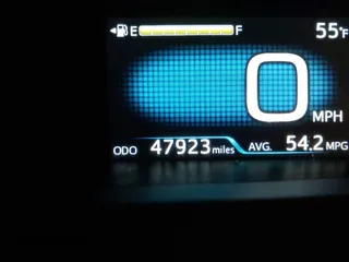 2020 Toyota Prius LE with VIN JTDL9RFU3L3019534, listed as a IAAI auction lot 41700624 with 47,923 mi miles and . Bid and sale history available at DreamBid. Image 7.