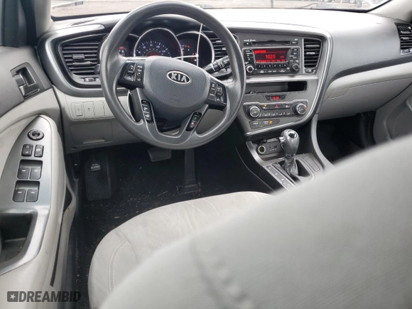2012 Kia Optima LX with VIN KNAGM4A7XC5292315, listed as a Copart auction lot 52551205 with 116,554 mi miles and Salvage Title. Bid and sale history available at carsss.com. Image 8.