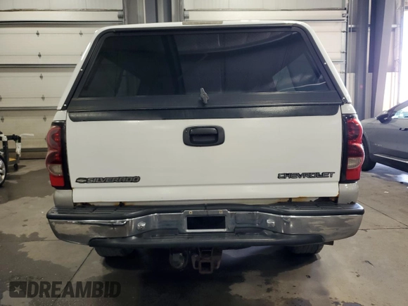 2005 Chevrolet Silverado 1500 Z71 with VIN 1GCEK19B35Z299108, listed as a Copart auction lot 51085525 with 191,419 mi miles and Salvage Title. Bid and sale history available at DreamBid. Image 6.