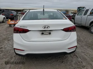 2018 Hyundai Accent SEL with VIN 3KPC24A32JE010092, listed as a Copart auction lot 81588234 with 89,846 mi miles and Salvage Title. Bid and sale history available at carsss.com. Image 6.