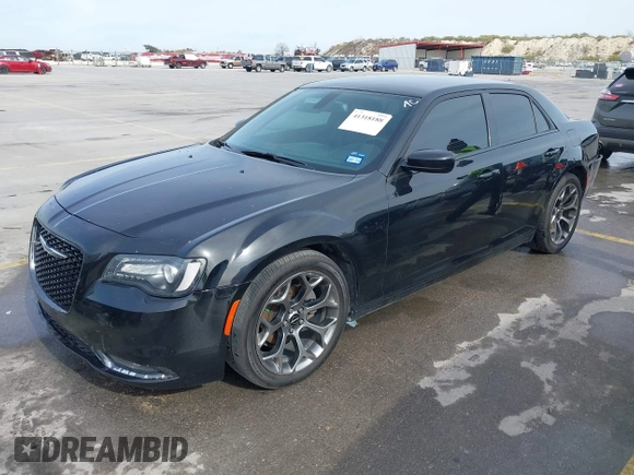 2015 Chrysler 300 with VIN 2C3CCABG7FH894124, listed as a IAAI auction lot 41318188 with 196,246 mi miles. Bid and sale history available at carsss.com. Image 2.