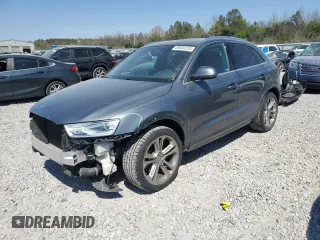 2017 Audi Q3 Premium Plus with VIN WA1JCCFS5HR003032, listed as a Copart auction lot 50630235 with 71,983 mi miles and Salvage Title. Bid and sale history available at carsss.com. Image 1.