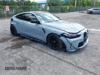 2022 BMW M4 Competition xDrive with VIN WBS43AZ04NCK16515, listed as a IAAI auction lot 42505726 with Not provided miles and . Bid and sale history available at DreamBid. Image 1.