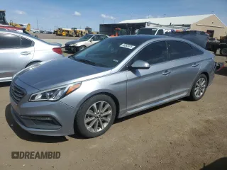 2016 Hyundai Sonata Sport with VIN 5NPE34AF8GH400862, listed as a Copart auction lot 48893925 with 83,712 mi miles and Salvage Title. Bid and sale history available at carsss.com. Image 1.