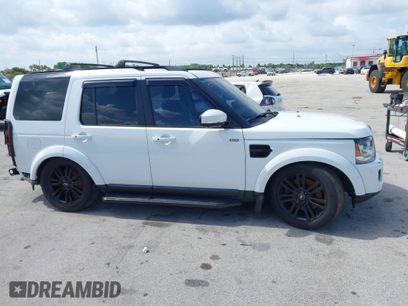 2016 Land Rover LR4 HSE Lux with VIN SALAK2V68GA784237, listed as a IAAI auction lot 39564083 with Not Provided miles and . Bid and sale history available at DreamBid. Image 13.