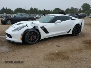 2015 Chevrolet Corvette Z06 3LZ with VIN 1G1YT2D61F5601734, listed as a Copart auction lot 59404015 with 4,383 mi miles and Salvage title. Bid and sale history available at DreamBid. Image 1.