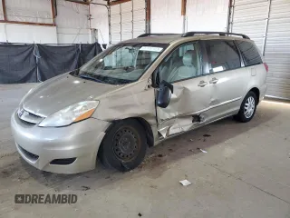 2010 Toyota Sienna CE with VIN 5TDKK4CC3AS331556, listed as a Copart auction lot 46590115 with 151,835 mi miles and Salvage Title. Bid and sale history available at DreamBid. Image 1.
