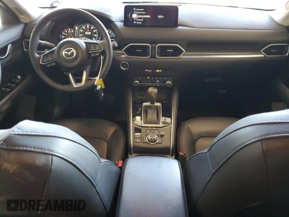 2023 Mazda CX-5 2.5 S Premium Package with VIN JM3KFBDM3P0135040, listed as a Copart auction lot 44315985 with 21,127 mi miles and Salvage Title. Bid and sale history available at carsss.com. Image 8.