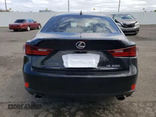 2014 Lexus IS 250 with VIN JTHBF1D24E5037134, listed as a Copart auction lot 51606485 with 74,669 mi miles and Salvage Title. Bid and sale history available at DreamBid. Image 6.