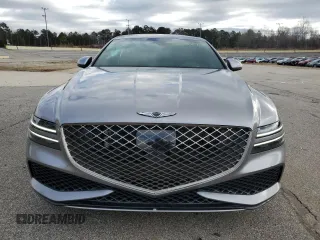 2023 Genesis G80 Sport with VIN KMTGB4SD6PU185868, listed as a Copart auction lot 39328284 with 9,260 mi miles and . Bid and sale history available at carsss.com. Image 5.