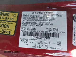 2014 Ford Mustang V6 with VIN 1ZVBP8EMXE5228061, listed as a IAAI auction lot 41603552 with 118,011 mi miles. Bid and sale history available at carsss.com. Image 9.