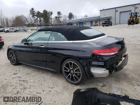 2020 Mercedes-Benz C 300 with VIN W1KWK8DB7LF998007, listed as a Copart auction lot 47938565 with 41,375 mi miles and Salvage Title. Bid and sale history available at DreamBid. Image 2.
