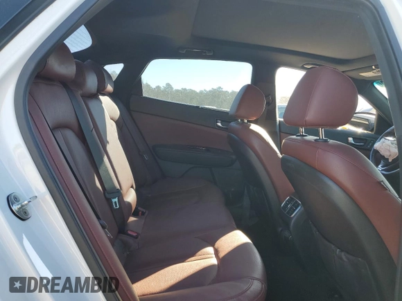 2016 Kia Optima SX Turbo with VIN 5XXGW4L22GG014136, listed as a Copart auction lot 87722665 with Not Provided miles and Salvage Title. Bid and sale history available at carsss.com. Image 10.