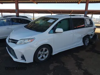 2020 Toyota Sienna LE Auto Access Seat with VIN 5TDKZ3DC0LS029925, listed as a IAAI auction lot 41882957 with 90,555 mi miles and . Bid and sale history available at DreamBid. Image 17.