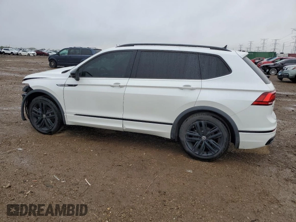 2022 Volkswagen Tiguan SE R-Line Black z VIN 3VVCB7AX1NM058135, wystawiony jako Copart lot #55125305 z przebiegiem 64 643 mil mil oraz Szkoda całkowita • Salvage title. Historia ofert i sprzedaży dostępna na DreamBid. Obrazek 2.