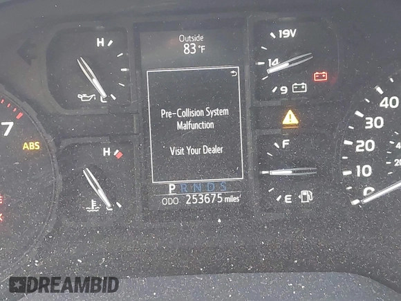 2019 Toyota Tundra SR with VIN 5TFRM5F15KX135882, listed as a IAAI auction lot 41681903 with 253,675 mi miles and . Bid and sale history available at DreamBid. Image 15.