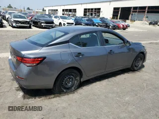 2025 Nissan Sentra S with VIN 3N1AB8BV3SY229662, listed as a Copart auction lot 59805785 with 14,028 mi miles and Clean title. Bid and sale history available at DreamBid. Image 3.