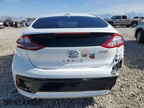 2019 Hyundai Ioniq Limited z VIN KMHC05LH2KU052345, wystawiony jako Copart lot #78906854 z przebiegiem 33 653 mil mil oraz Szkoda całkowita • Salvage title. Historia ofert i sprzedaży dostępna na DreamBid. Obrazek 6.
