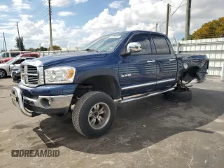 2008 Dodge Ram 1500 SLT with VIN 1D7HA18288J223426, listed as a Copart auction lot 46983605 with 147,047 mi miles and Salvage Title. Bid and sale history available at carsss.com. Image 1.