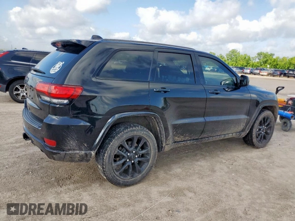 2017 Jeep Grand Cherokee Altitude with VIN 1C4RJEAG2HC854348, listed as a Copart auction lot 60745715 with 87,594 mi miles and Salvage title. Bid and sale history available at DreamBid. Image 3.