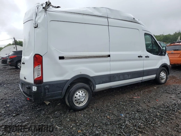 2023 Ford Transit Cargo with VIN 1FTBR2X81PKA94796, listed as a Copart auction lot 59571775 with 17,769 mi miles and Salvage title. Bid and sale history available at DreamBid. Image 3.