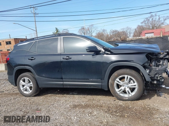 2022 GMC Terrain SLE with VIN 3GKALTEV8NL128910, listed as a IAAI auction lot 41843572 with 86,682 mi miles and . Bid and sale history available at DreamBid. Image 14.